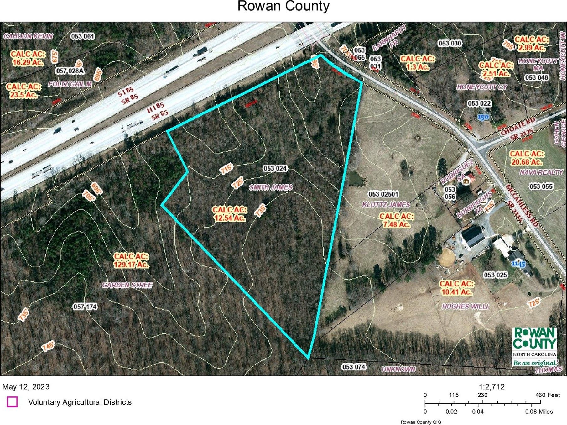 Salisbury, Rowan County, NC Undeveloped Land for sale Property ID
