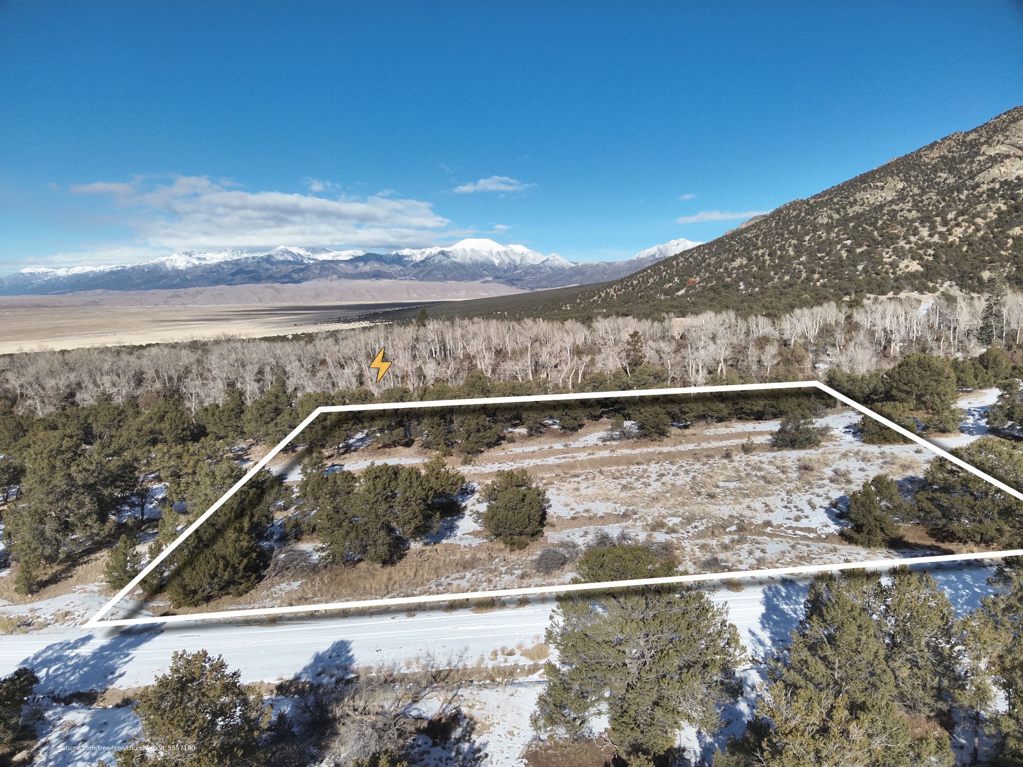 Mosca, Alamosa County, CO Recreational Property, Undeveloped Land