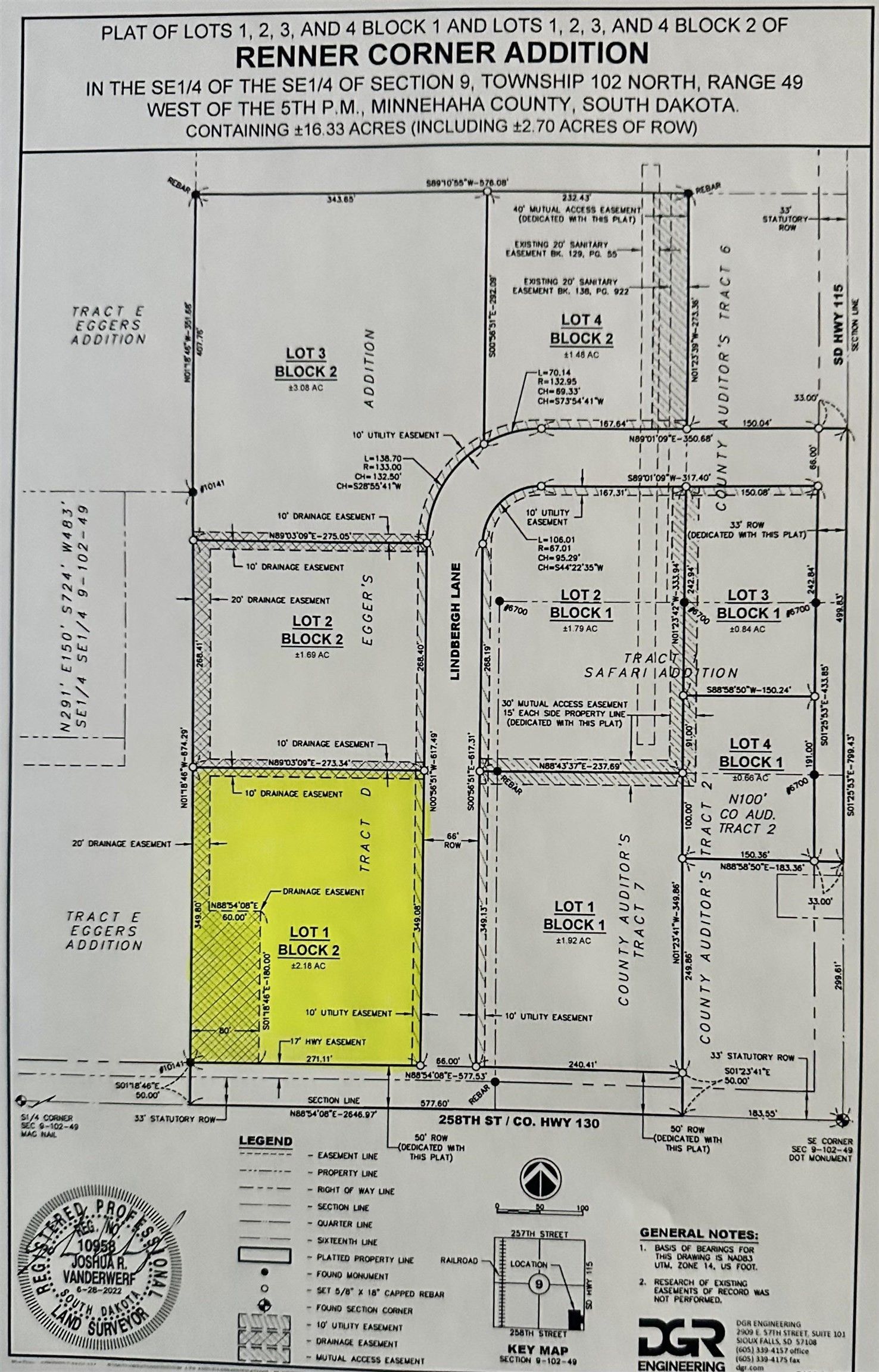 Lot 1 Lindbergh Ln, Renner, SD 57055 MLS 22400220 LandWatch