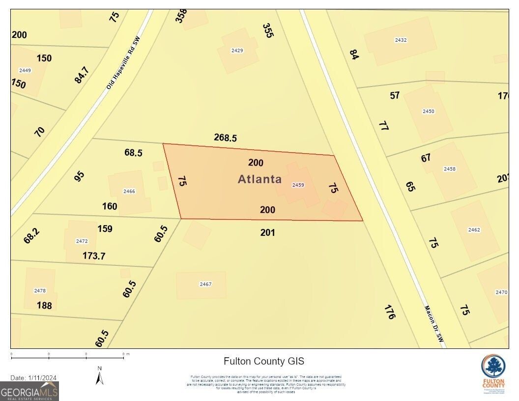 Atlanta, Fulton County, GA Undeveloped Land, Homesites for sale Property ID 418676887 LandWatch