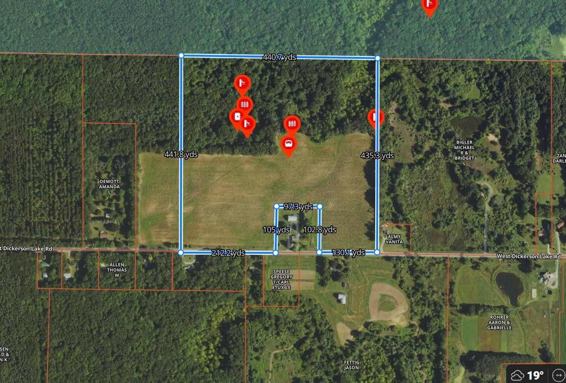 Gowen, Montcalm County, MI Undeveloped Land for sale Property ID
