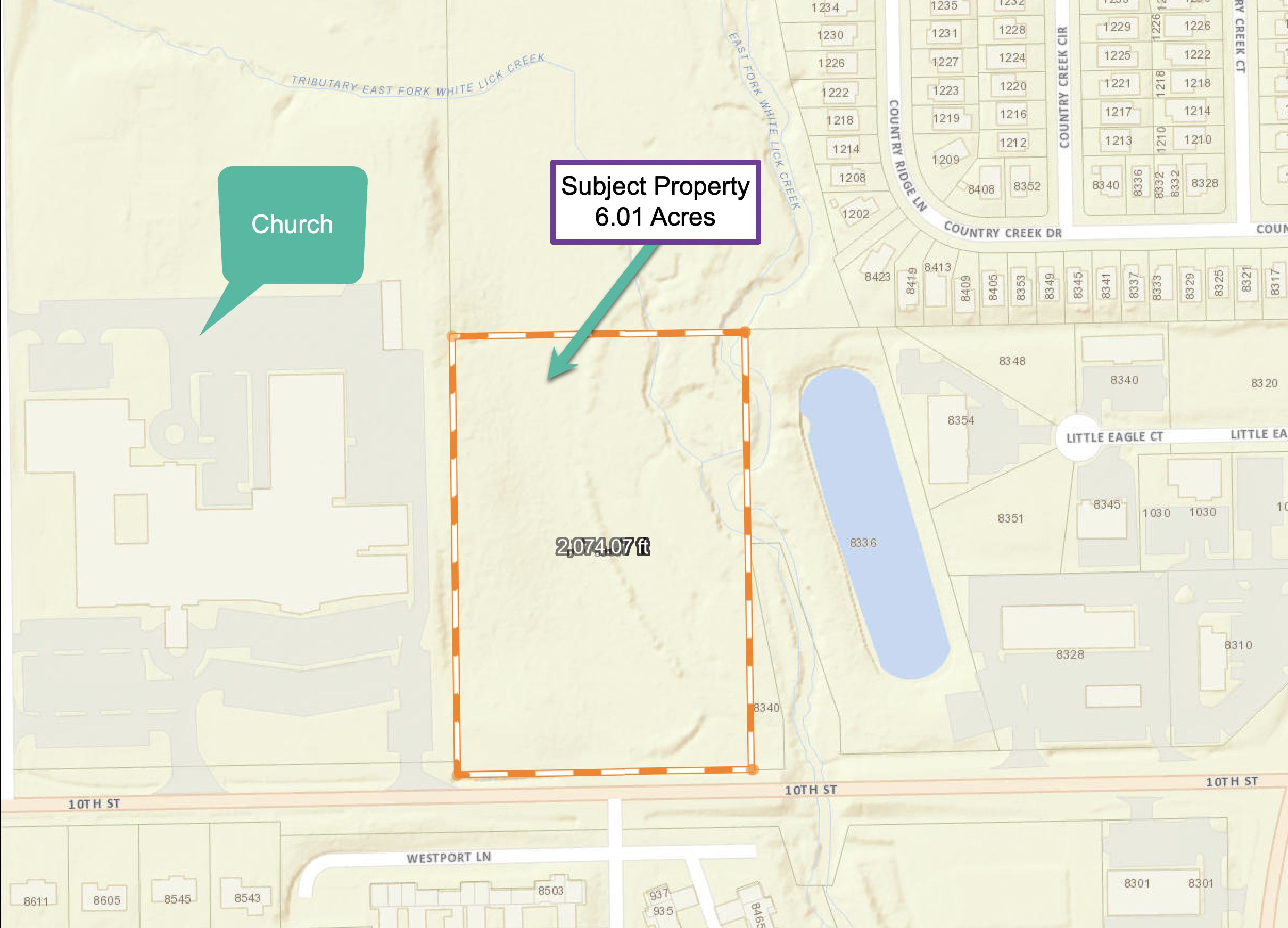 Indianapolis, Marion County, IN Recreational Property, Undeveloped Land