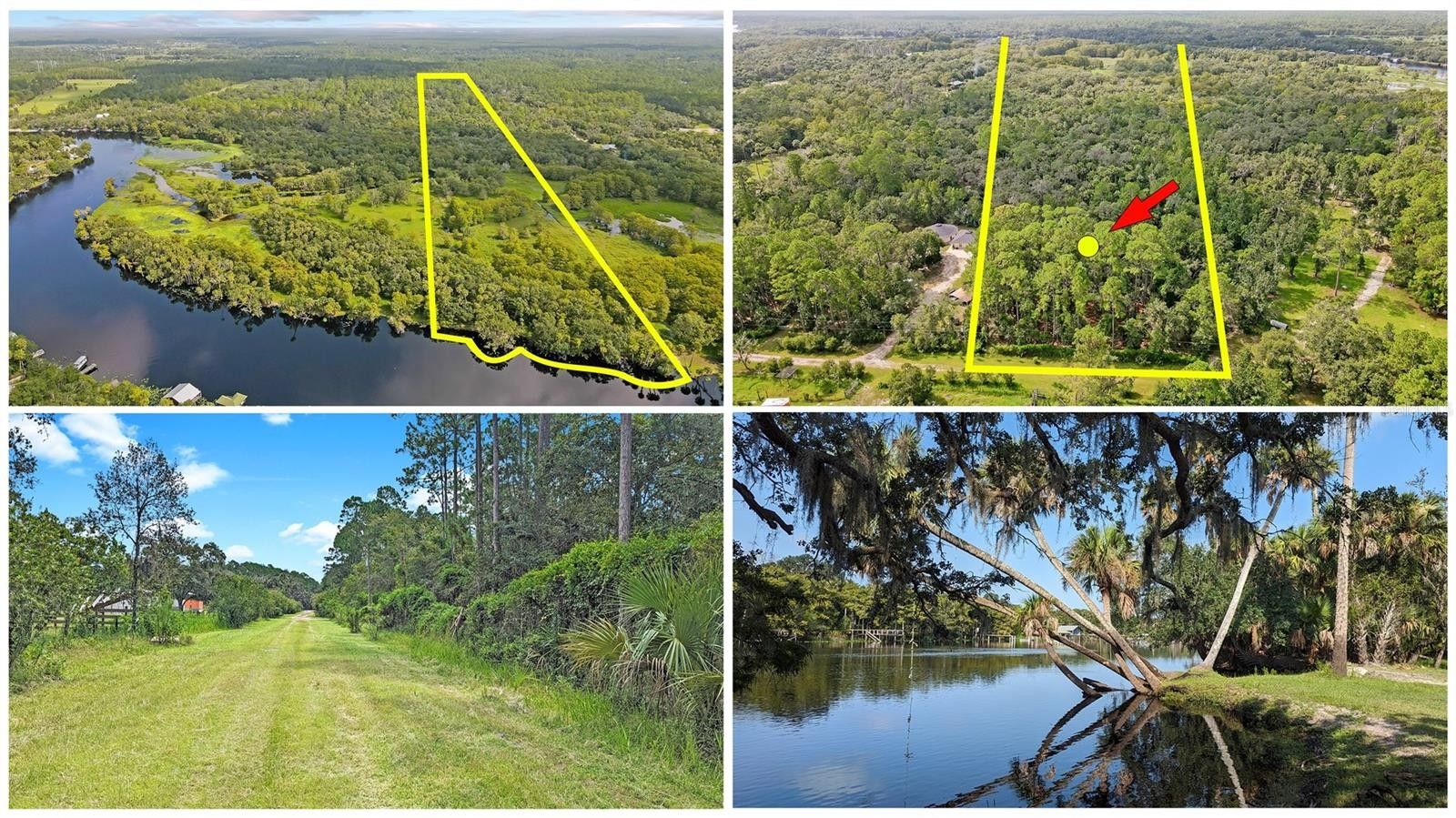 Osteen, Volusia County, FL Undeveloped Land, Lakefront Property