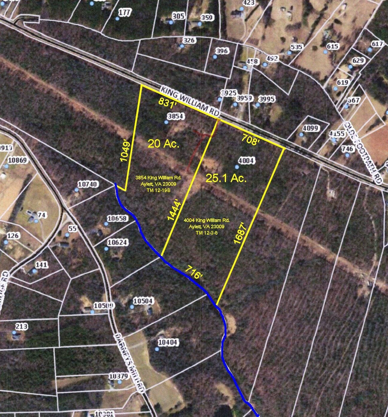 4004 King William Rd, Aylett, VA 23009 MLS wc6 LandWatch