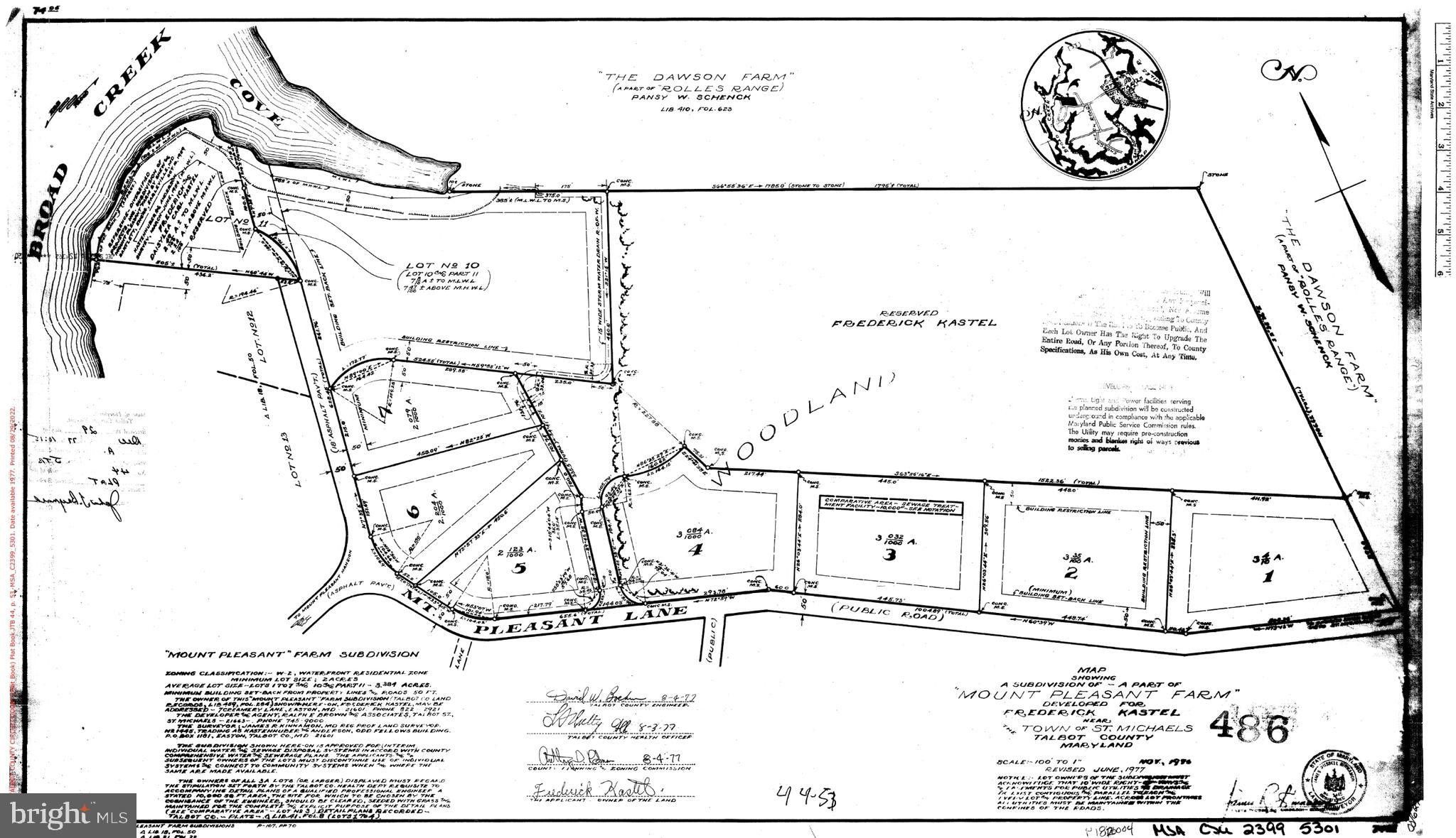Saint Michaels, Talbot County, MD Undeveloped Land for sale Property ID