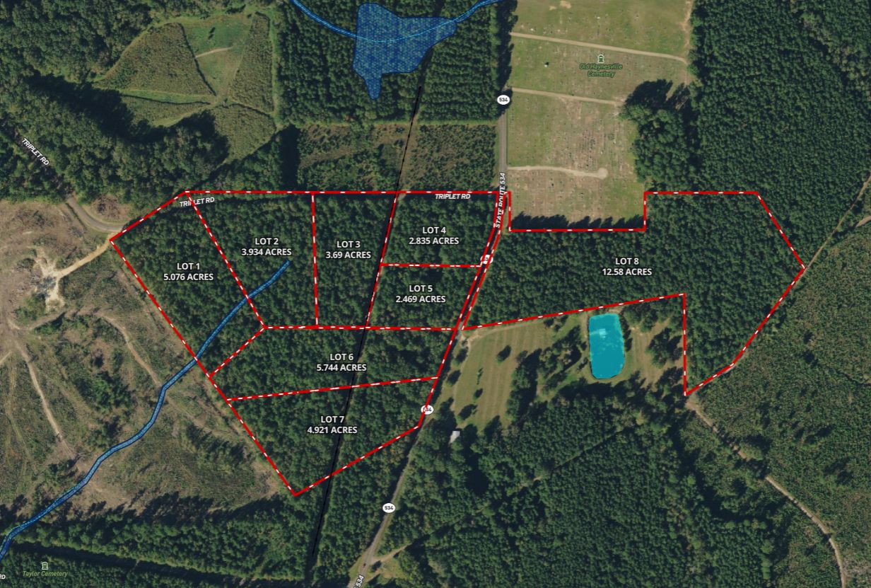 Haynesville, Claiborne Parish, LA Recreational Property, Hunting