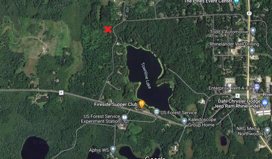 Rhinelander, Oneida County, WI Recreational Property, Hunting Property