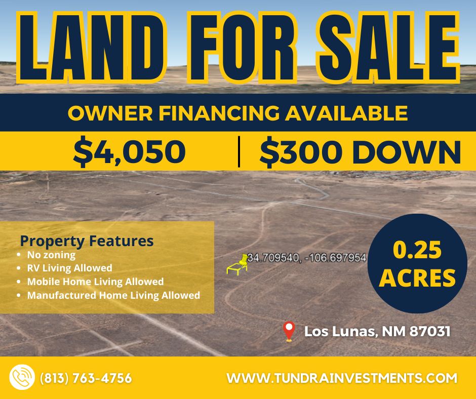 Los Lunas, Valencia County, NM Recreational Property, Undeveloped Land, Homesites for sale