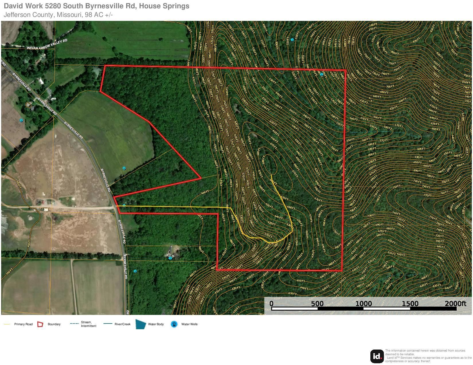 House Springs, Jefferson County, MO Recreational Property, Hunting Property for sale Property ID