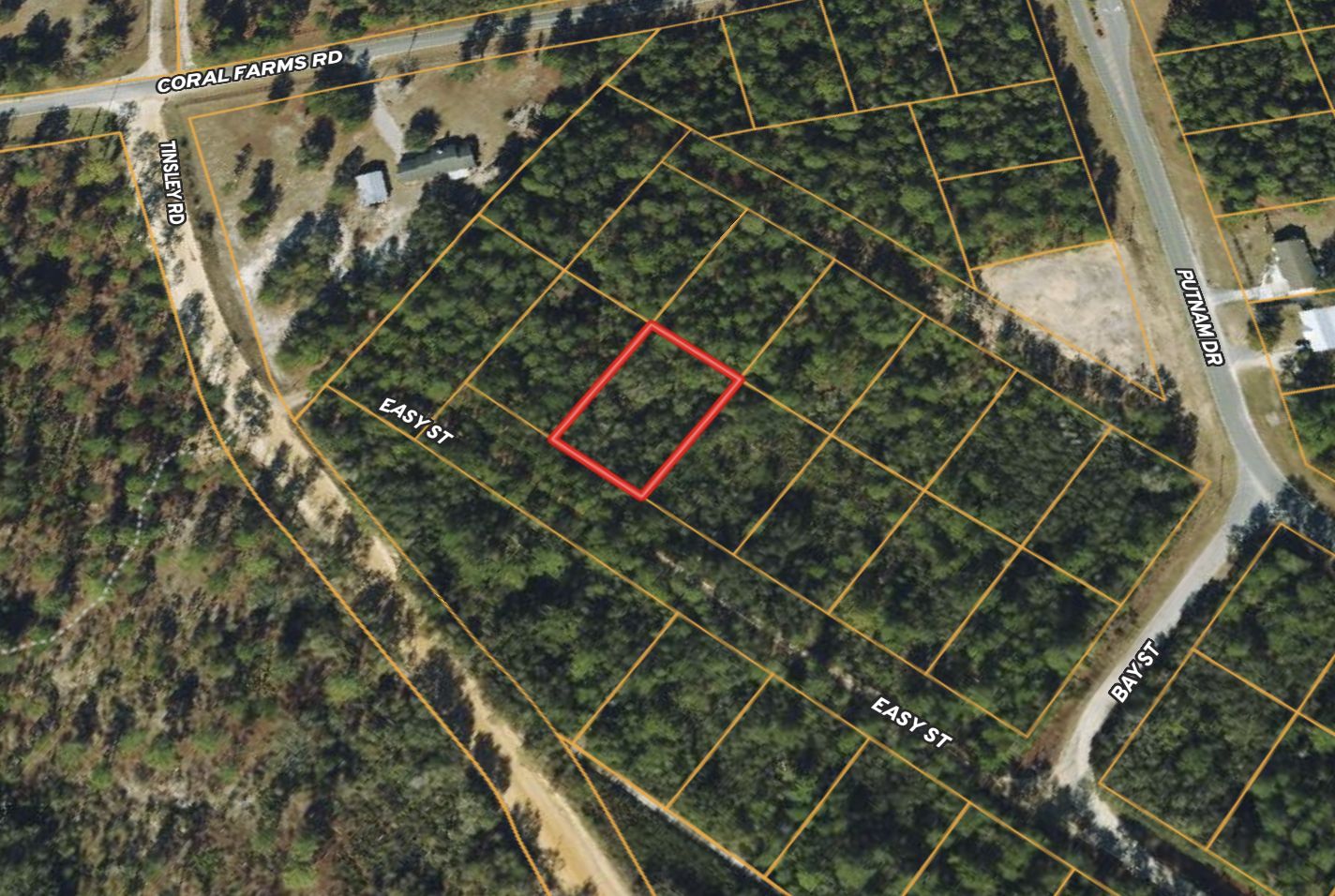 Florahome, Putnam County, FL Recreational Property, Undeveloped Land