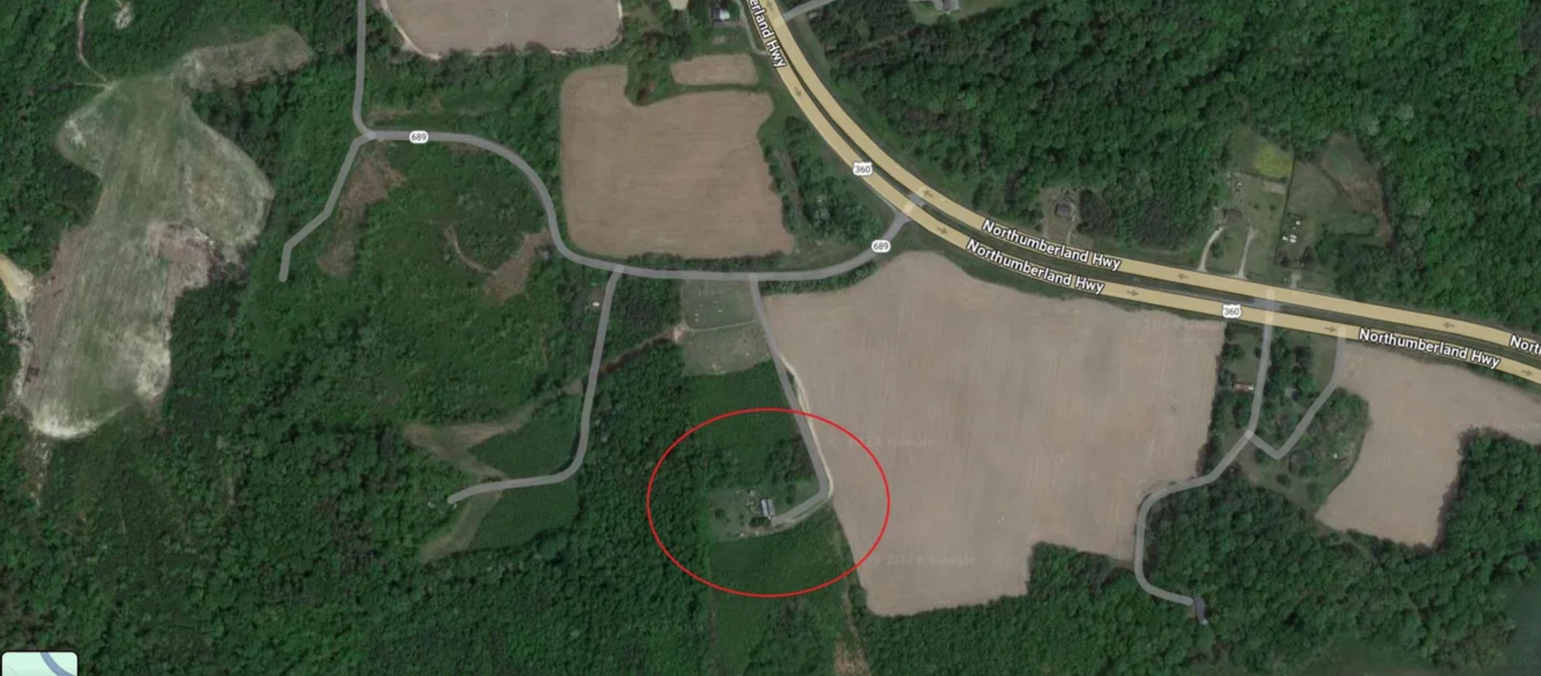 Lottsburg, Northumberland County, VA Recreational Property, Undeveloped