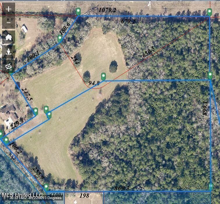 Saucier, Harrison County, MS Undeveloped Land for sale Property ID