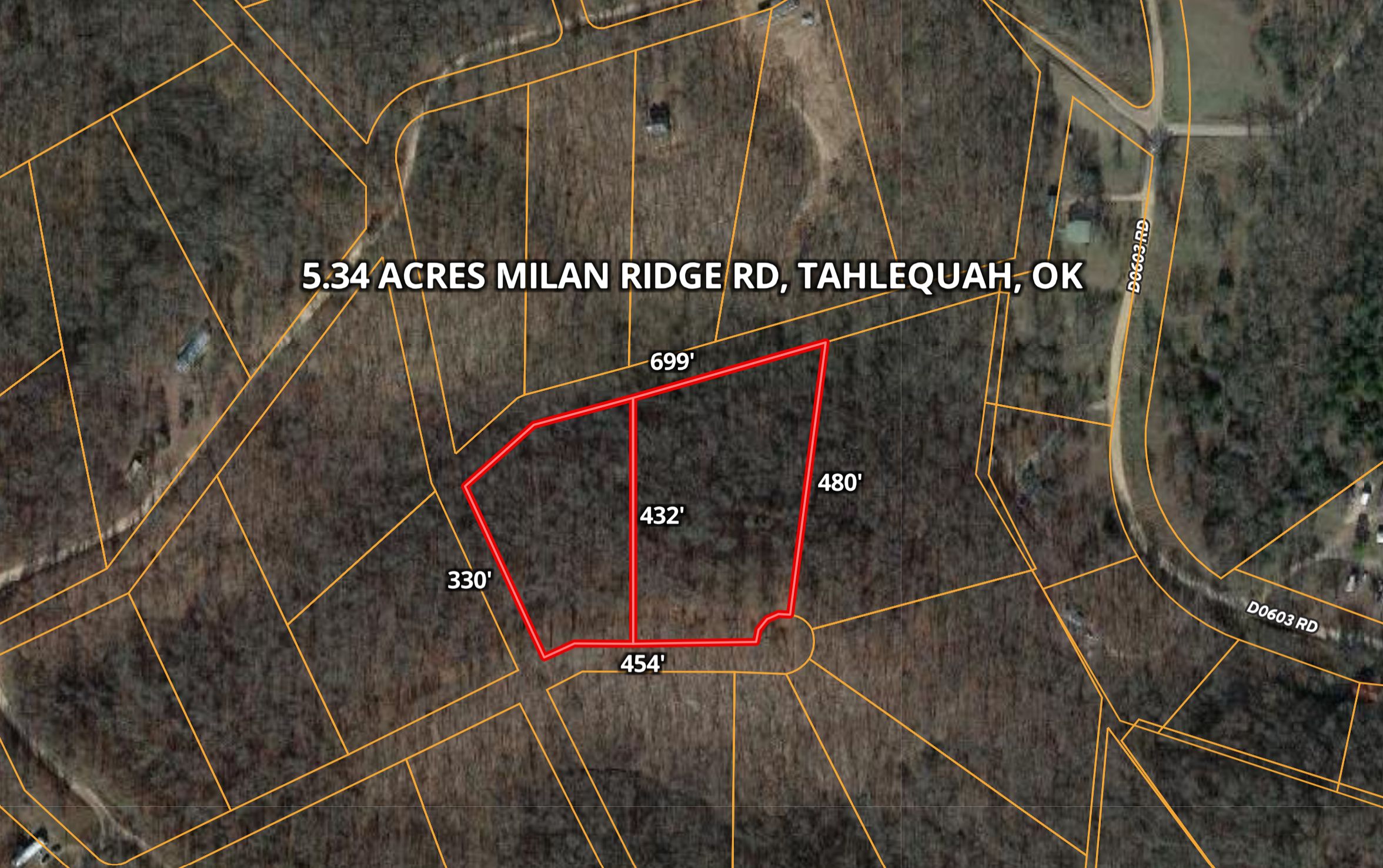Tahlequah, Adair County, OK Recreational Property, Undeveloped Land for