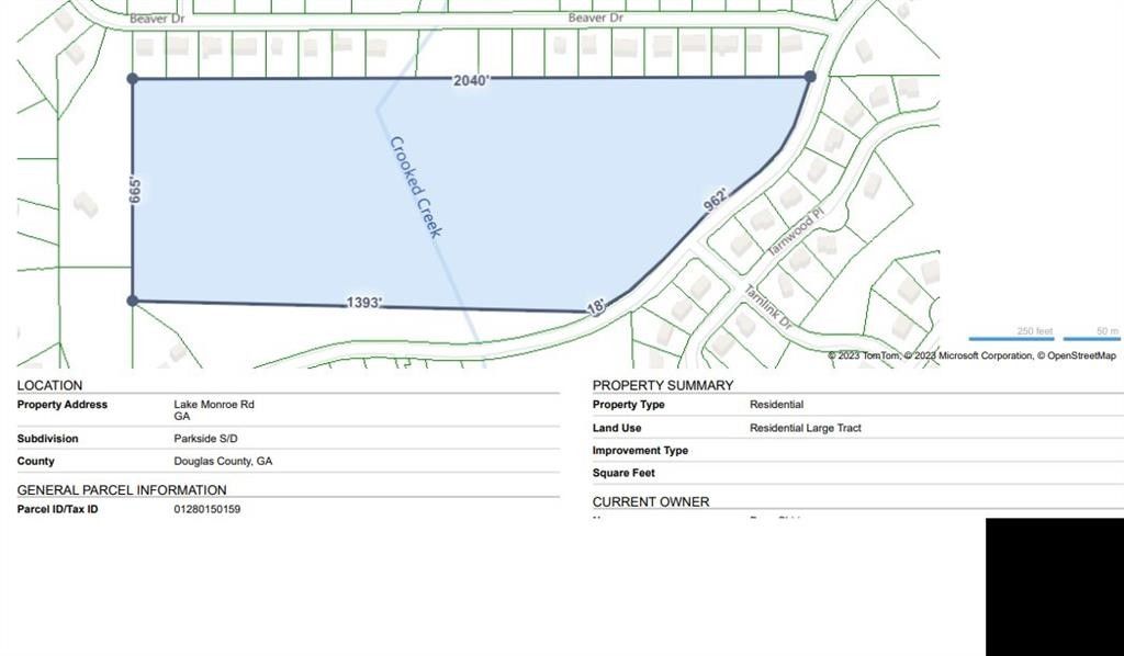 Douglasville, Douglas County, GA Undeveloped Land for sale Property ID