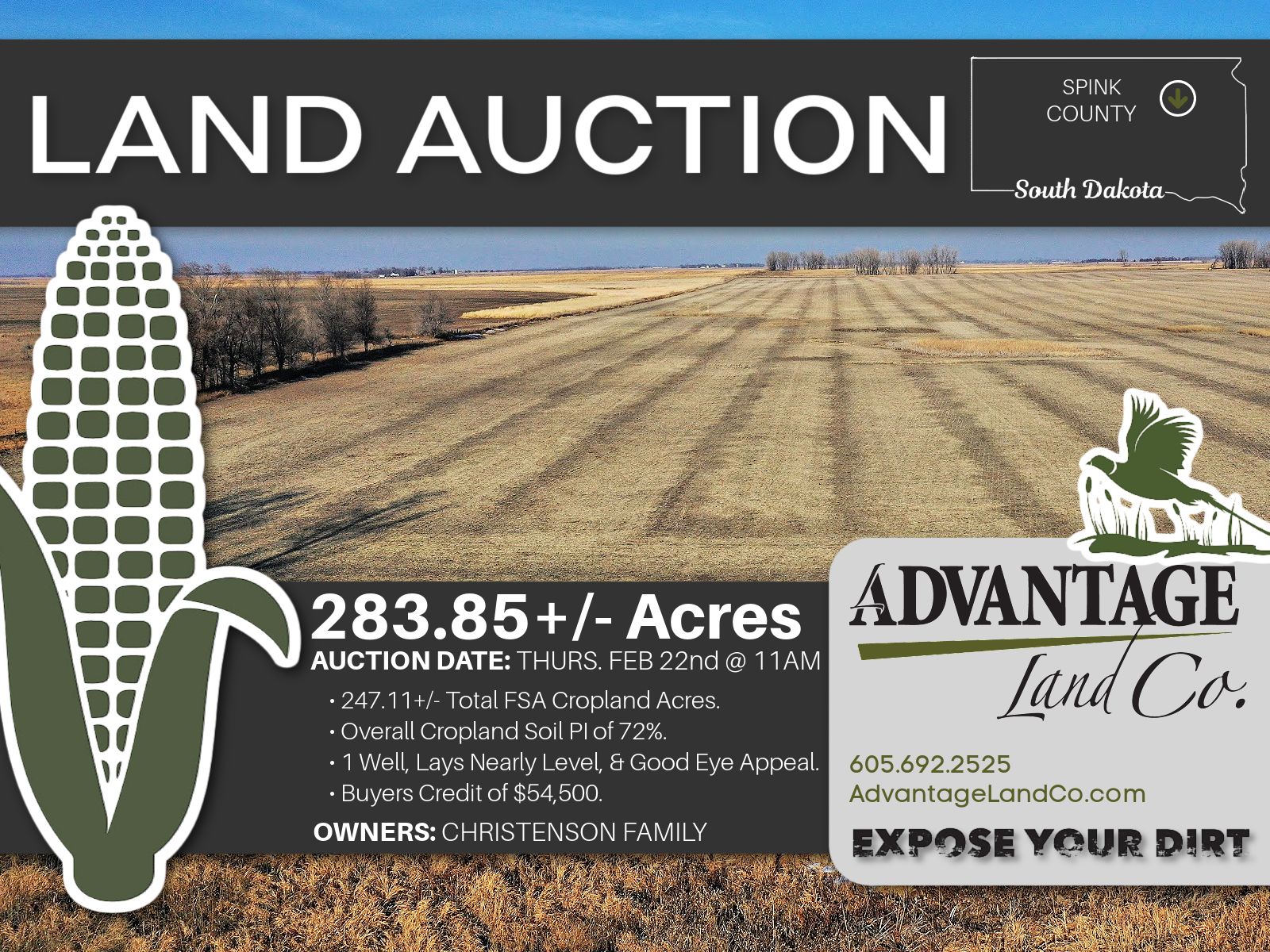 283.85 acres in Tulare, SD, 57476 LandWatch