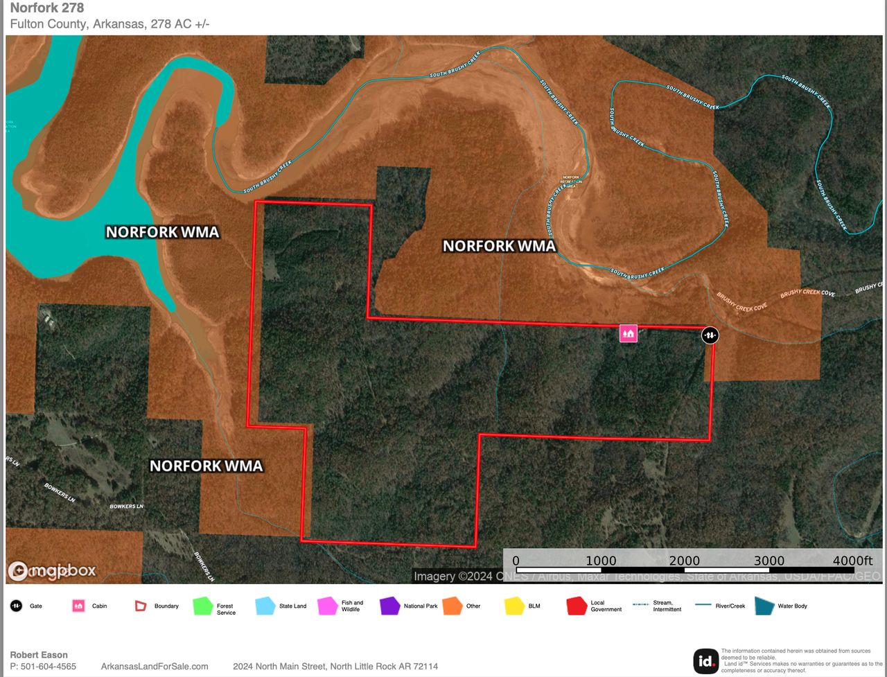 Elizabeth, Fulton County, AR Recreational Property, Hunting Property