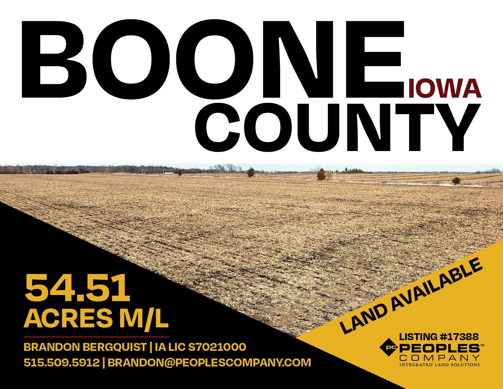 Ogden, Boone County, IA Farms and Ranches for sale Property ID