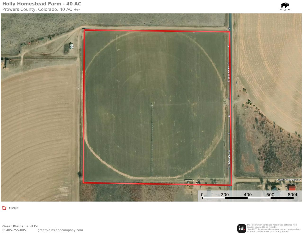 Holly, Prowers County, CO Farms and Ranches for sale Property ID