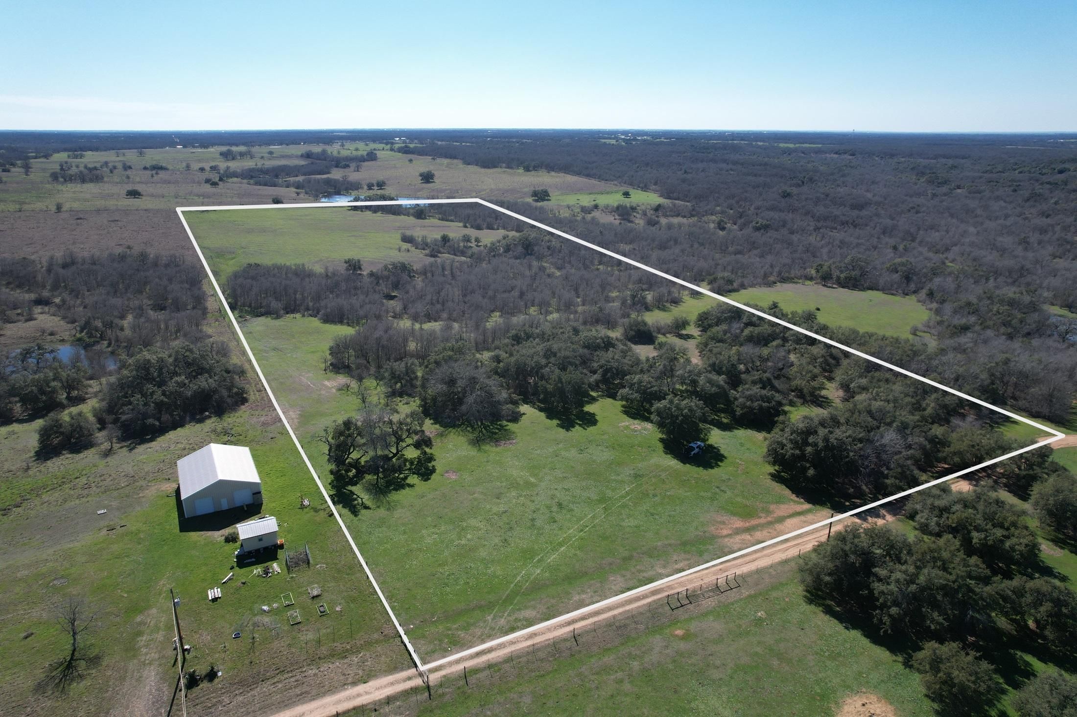Buckholts, Milam County, TX Recreational Property, Undeveloped Land