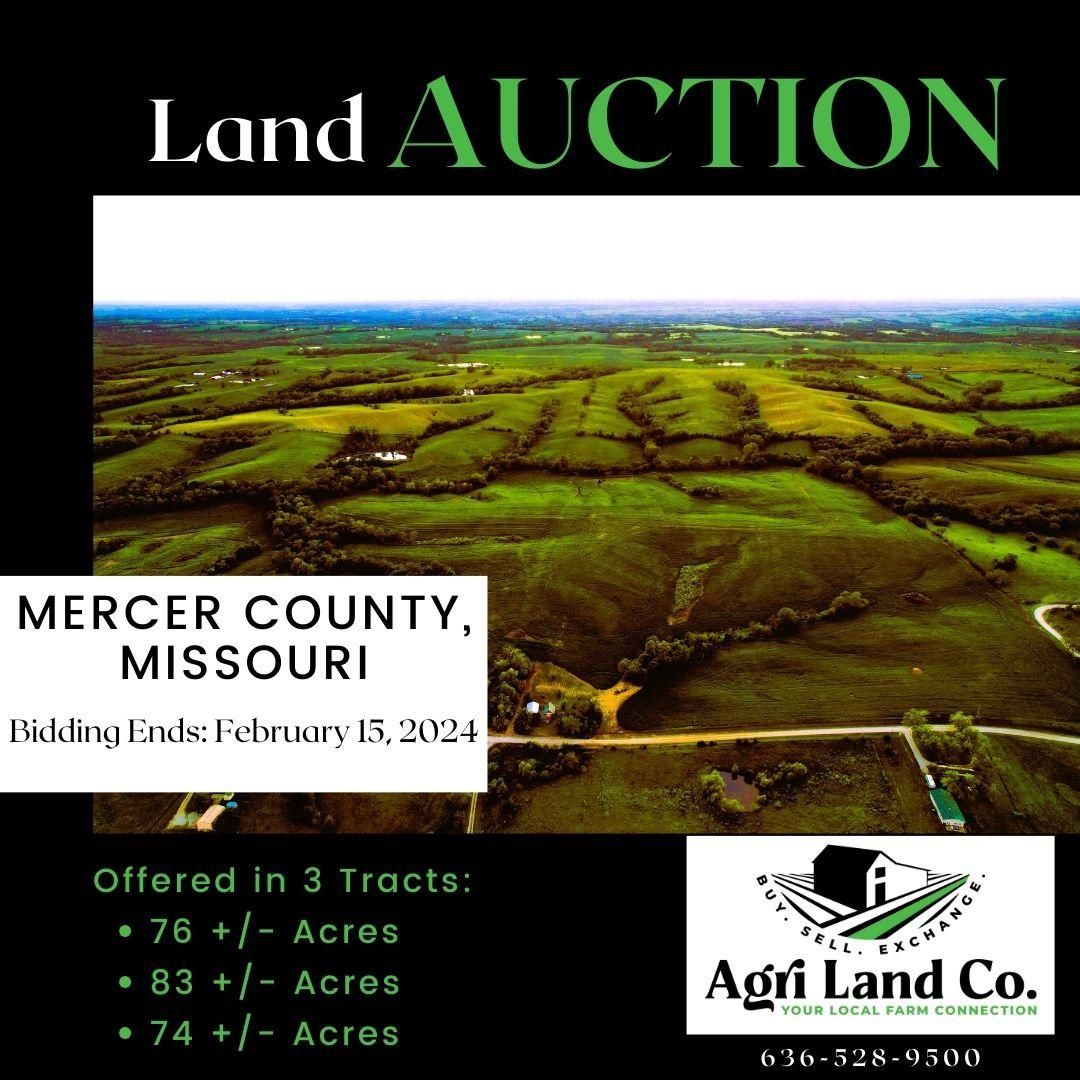 Harris, Mercer County, MO Farms and Ranches, Recreational Property, Hunting Property for auction