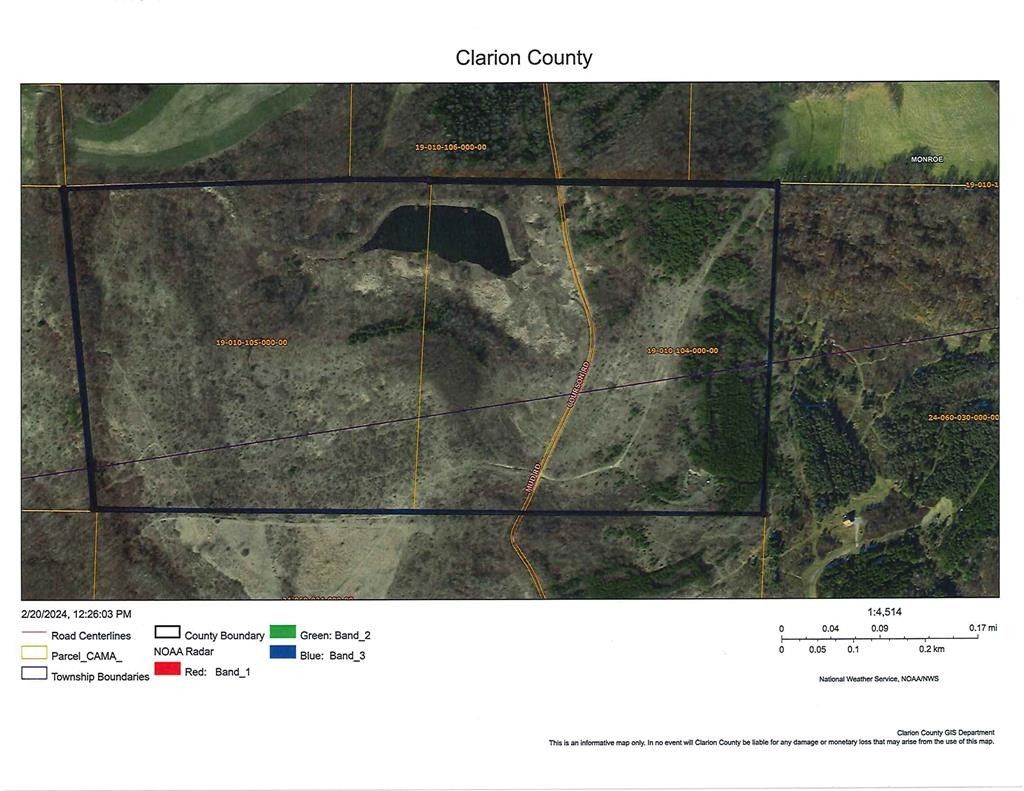 Rimersburg, Clarion County, PA Undeveloped Land for sale Property ID