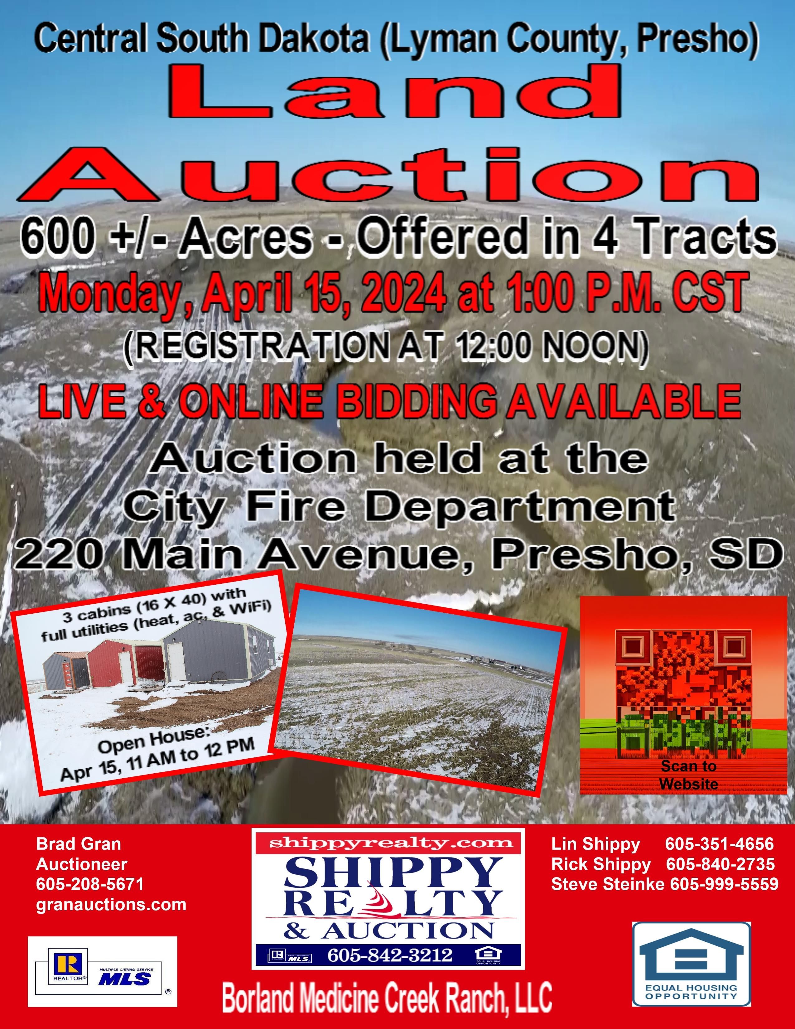 600 acres in Presho, SD, 57568 MLS 2479 LandWatch