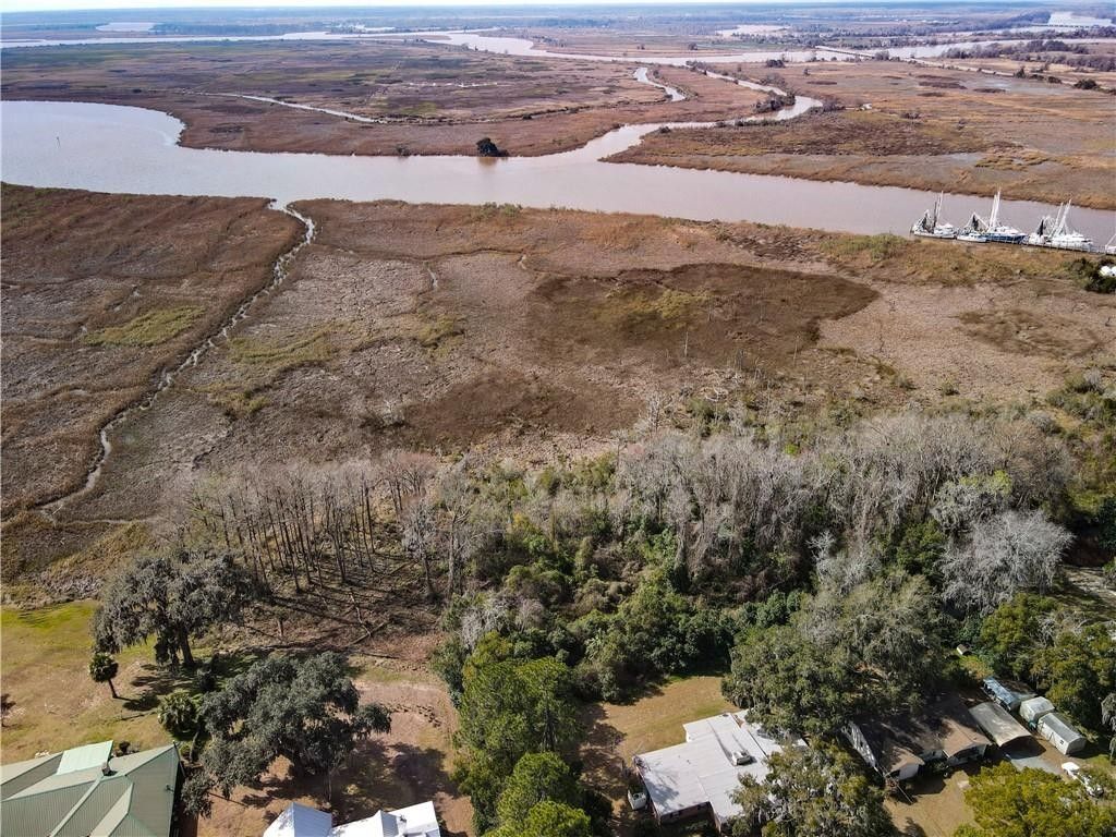 Darien, McIntosh County, GA Undeveloped Land, Lakefront Property