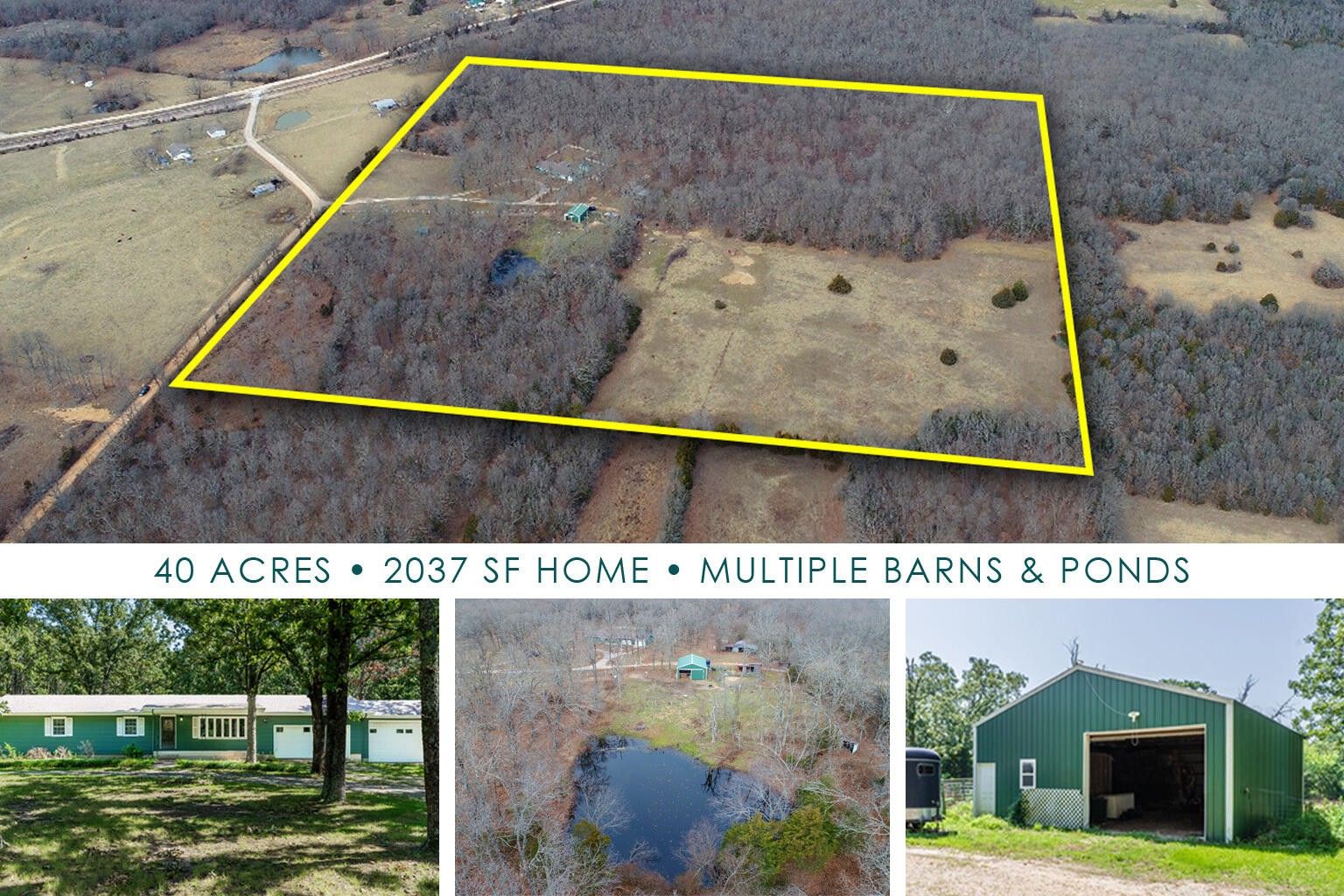 Conway, Laclede County, MO Farms and Ranches, House for sale Property