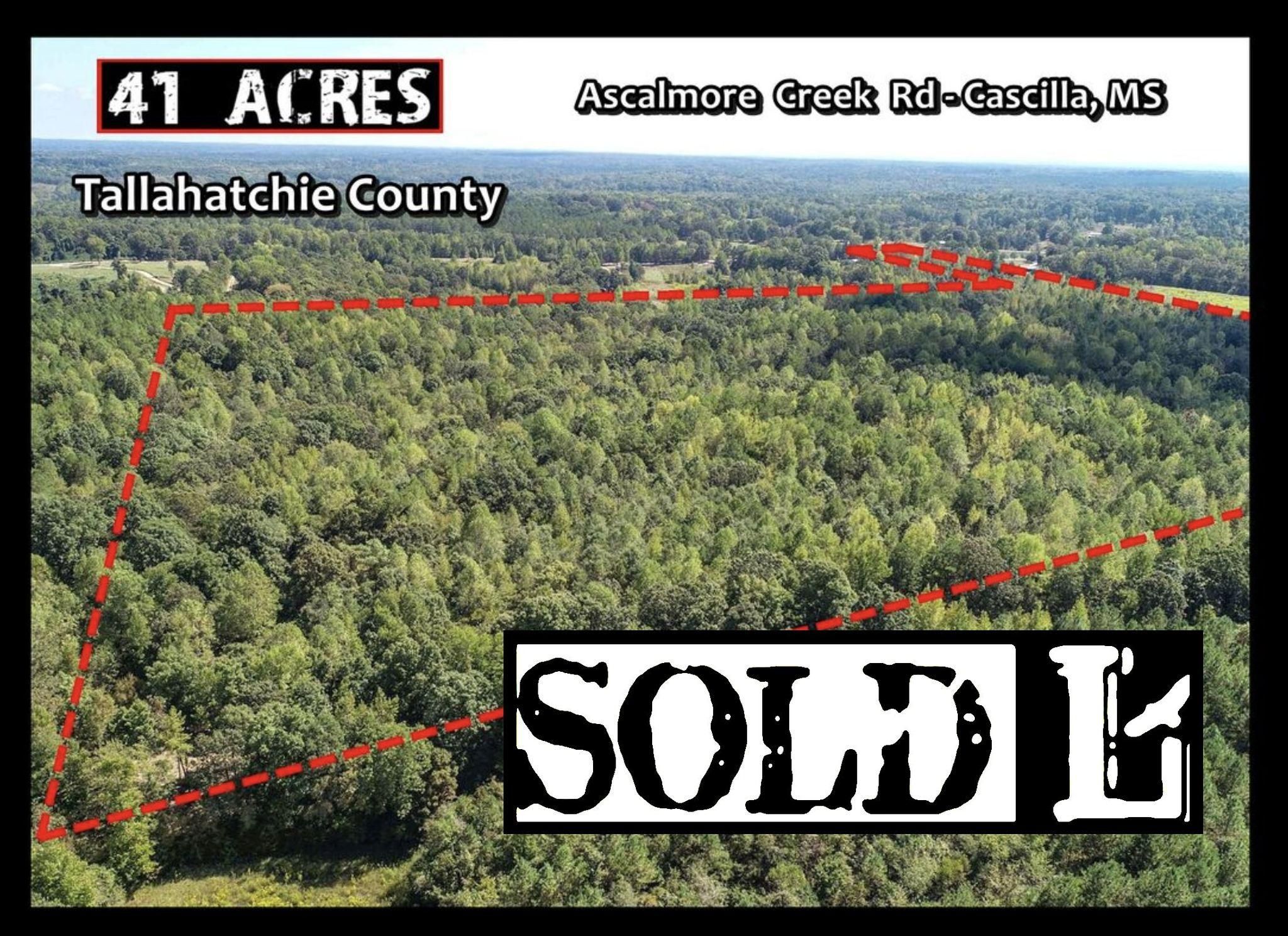 Cascilla, Tallahatchie County, MS Recreational Property, Timberland