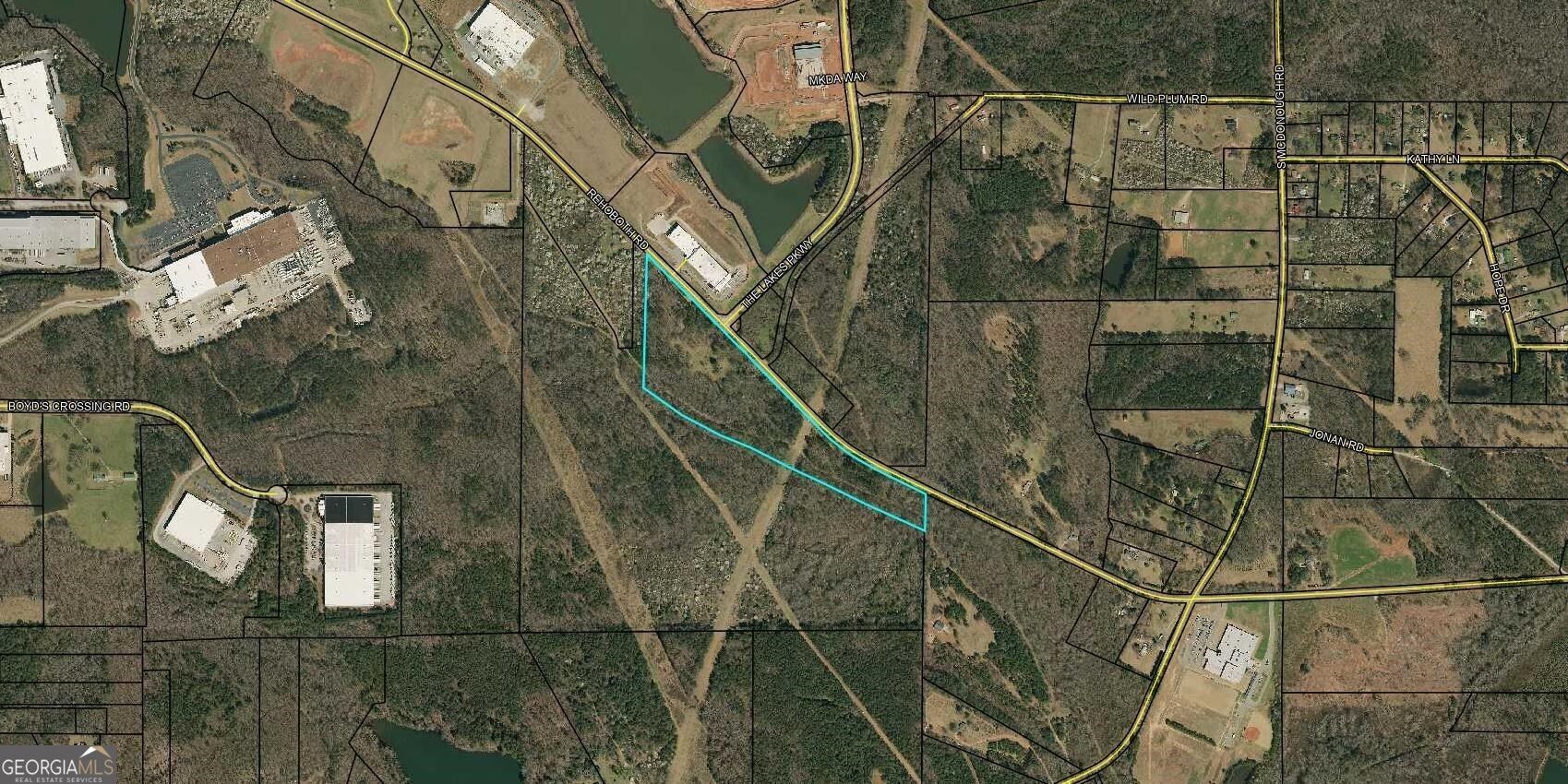 Griffin, Spalding County, GA Undeveloped Land for sale Property ID