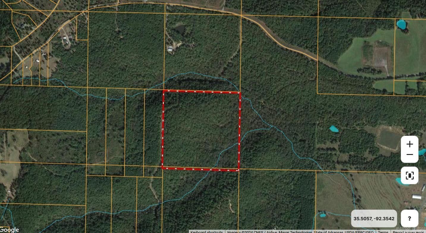 Dennard, Van Buren County, AR Undeveloped Land for sale Property ID