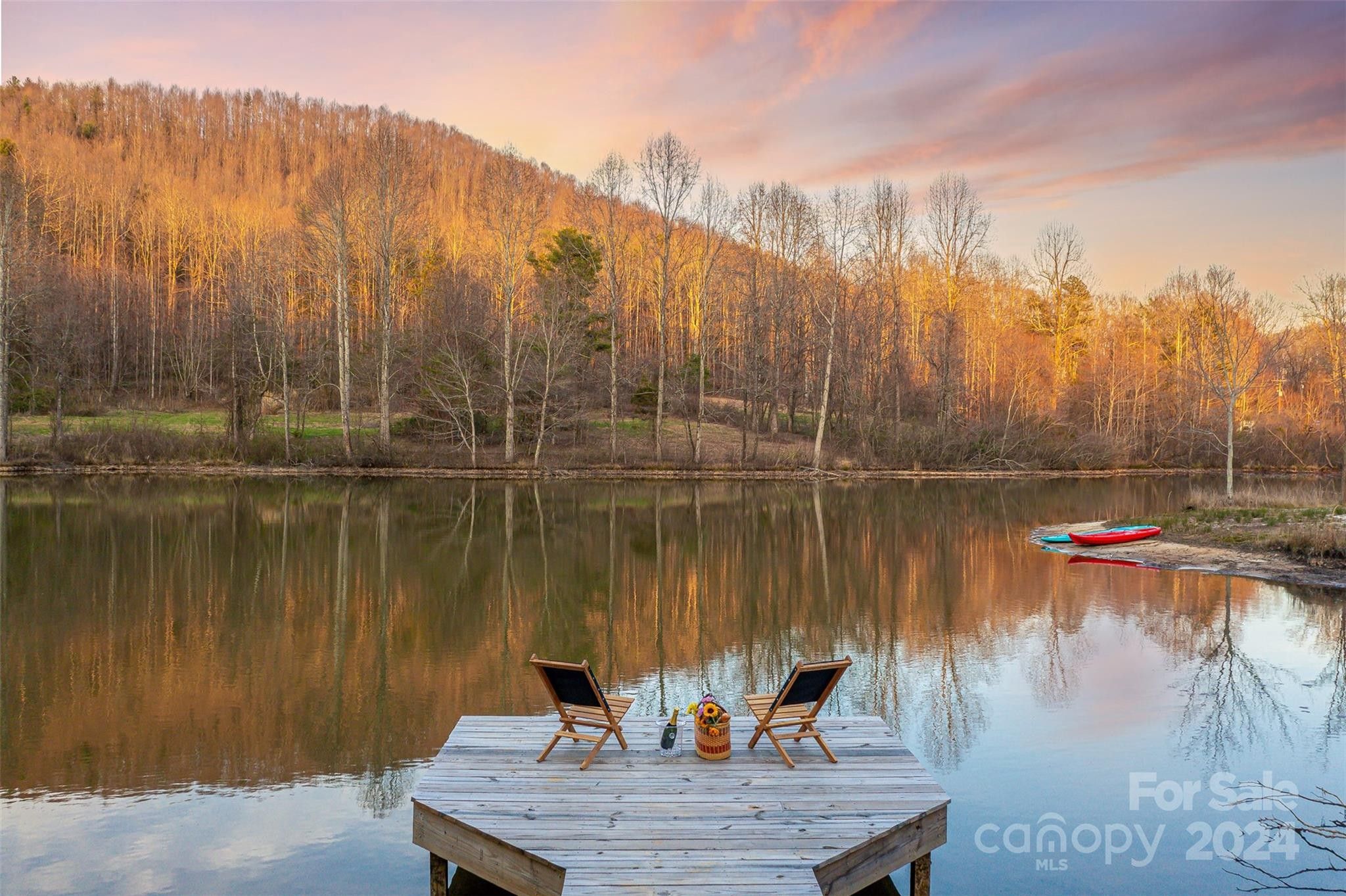 Saluda, Polk County, NC Lakefront Property, Waterfront Property, House