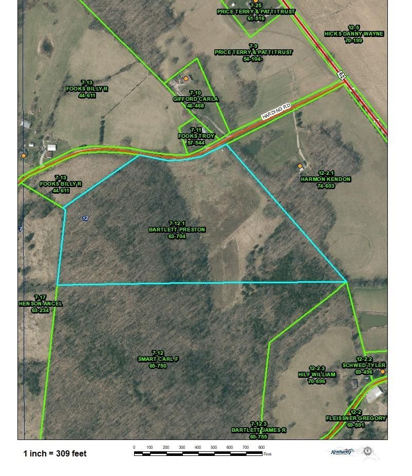 Mount Olivet, Robertson County, KY Undeveloped Land, Lakefront Property