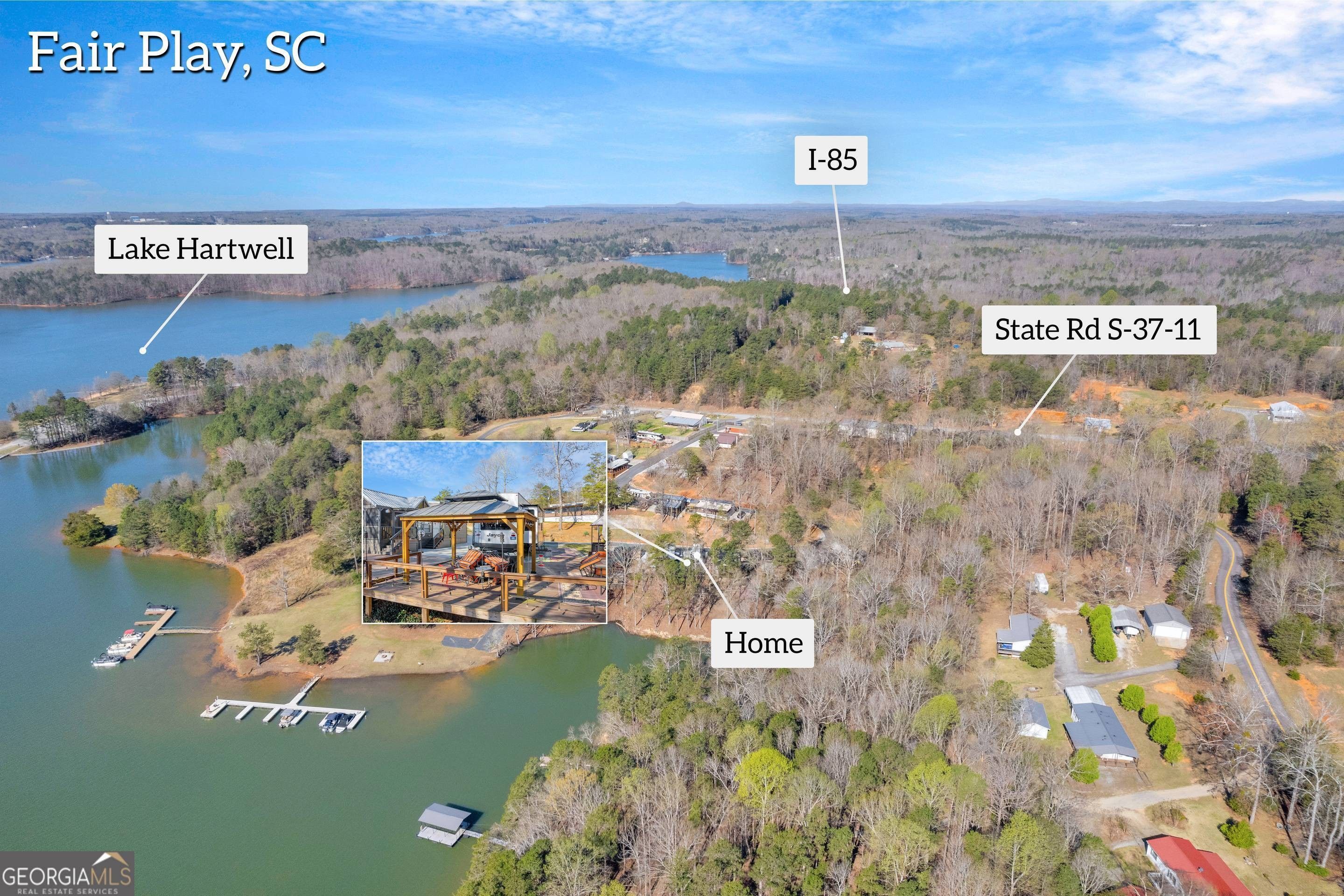 Fair Play, Oconee County, SC Lakefront Property, Waterfront Property