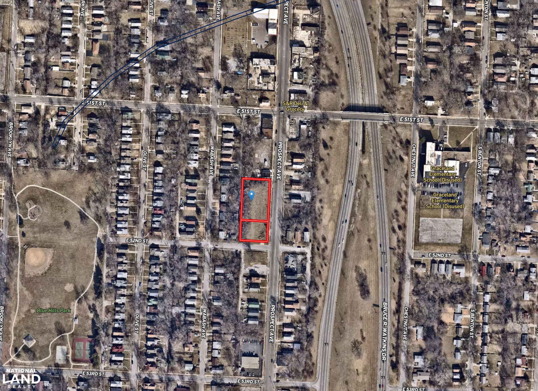 Kansas City, Jackson County, MO Undeveloped Land, Commercial Property, Homesites for sale