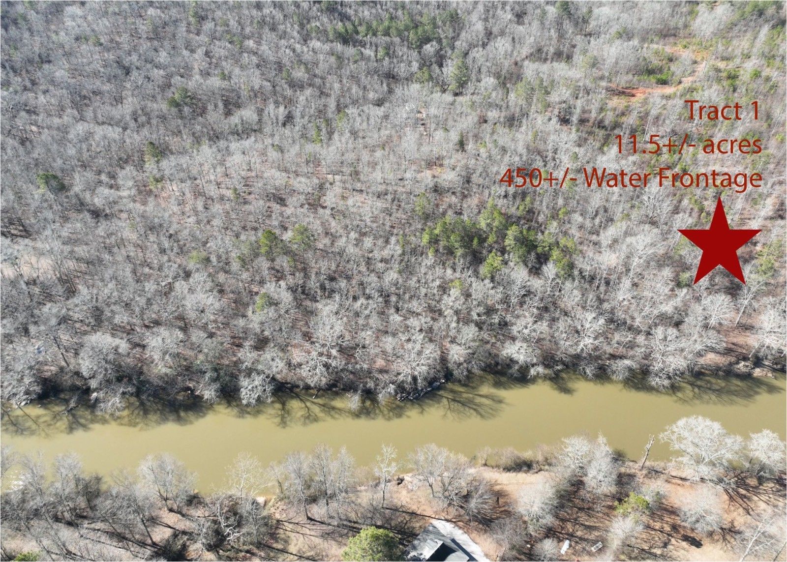 Wedowee, Randolph County, AL Undeveloped Land, Lakefront Property