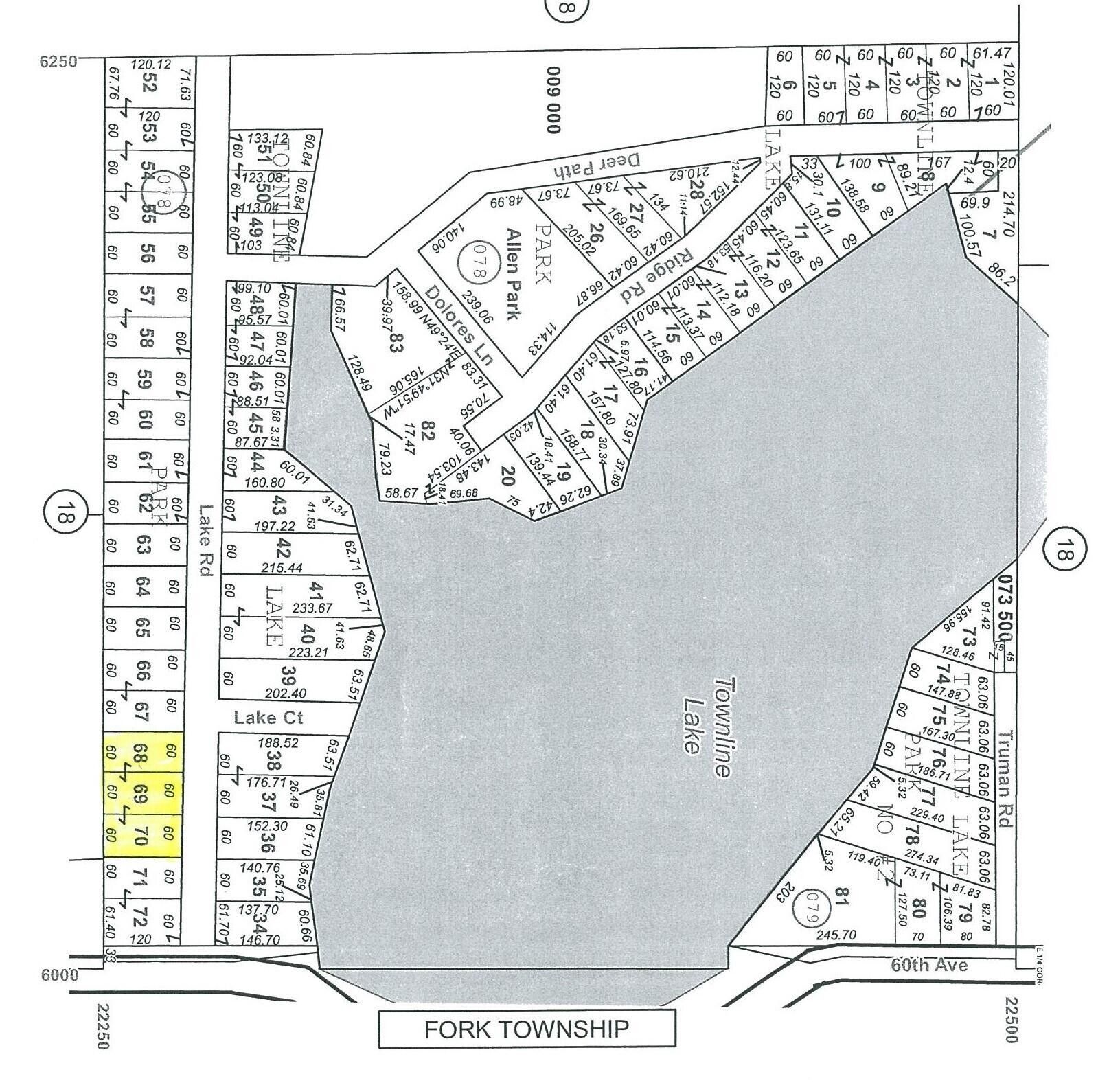 Barryton, Mecosta County, MI Undeveloped Land, Homesites for sale