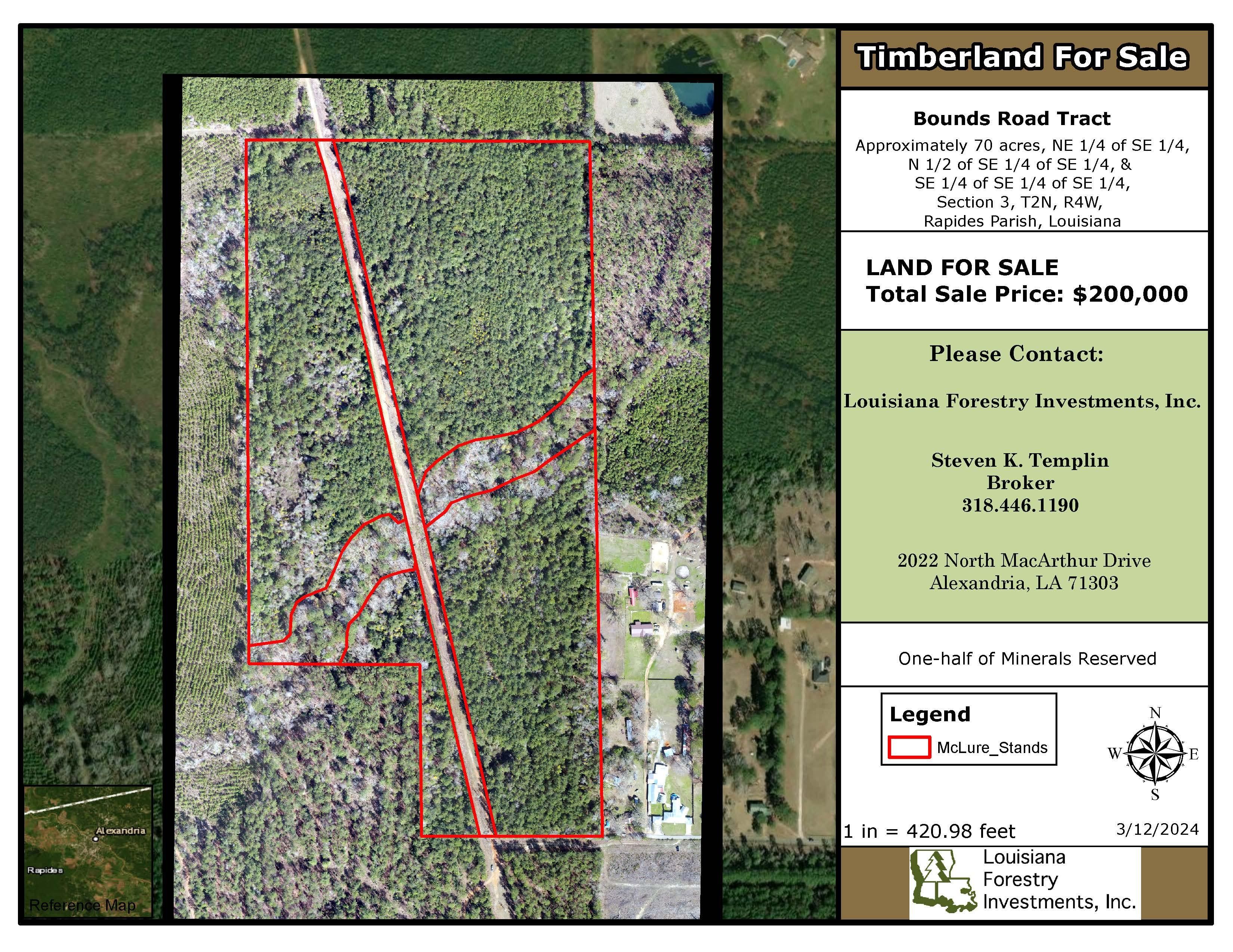Bounds Road, Hineston, LA 71438 LandWatch