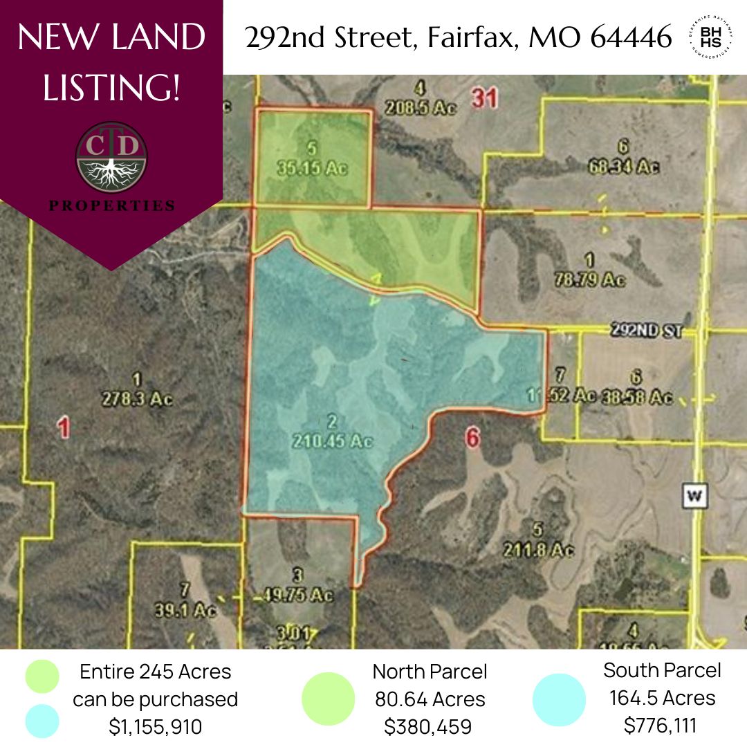 292nd Street, Fairfax, MO 64446 MLS 2479971 LandWatch