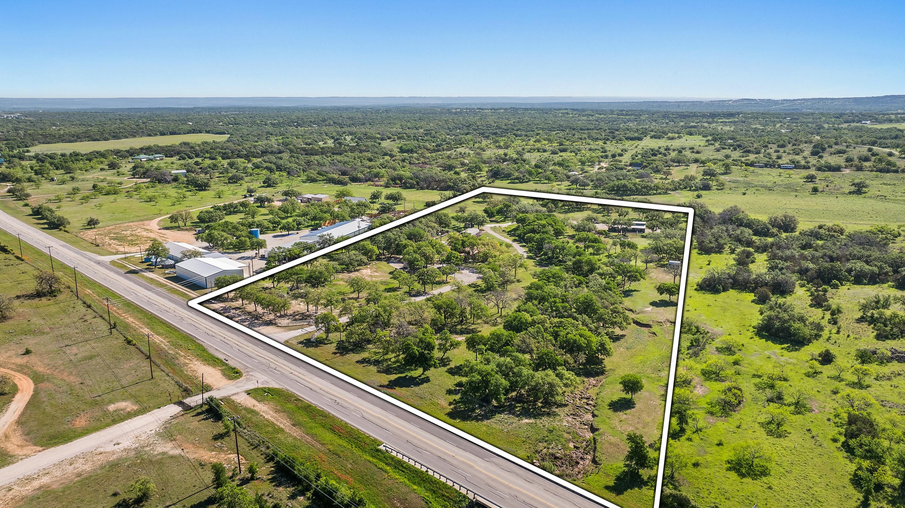 Round Mountain, Blanco County, TX Commercial Property, Horse Property