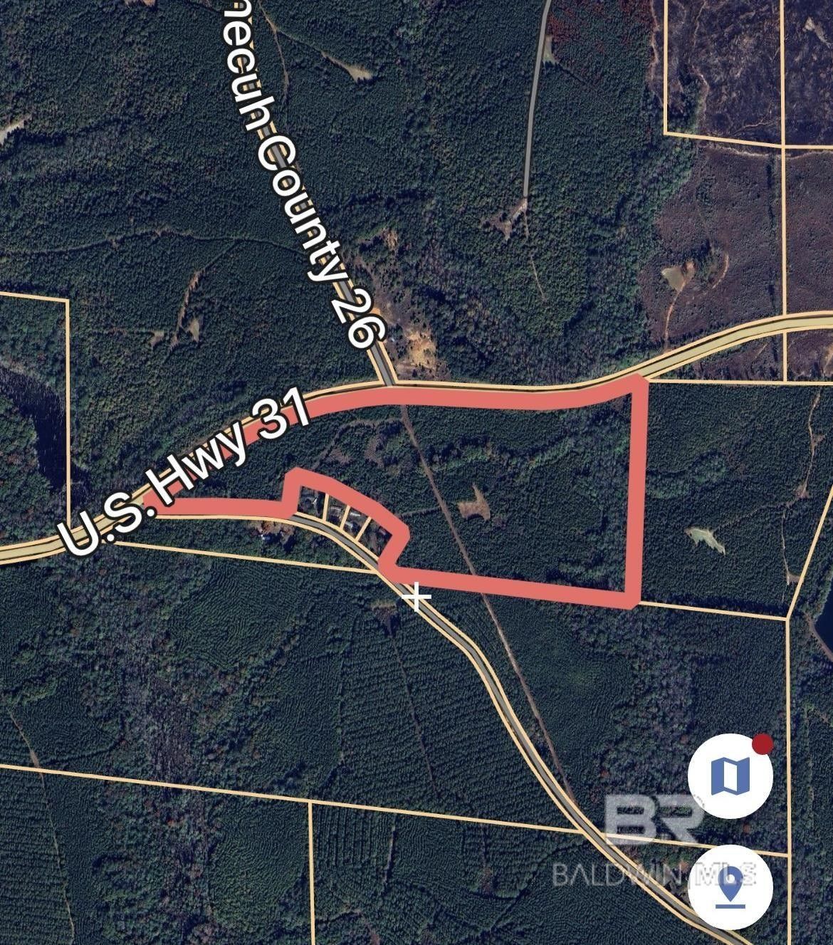 Evergreen, Conecuh County, AL Undeveloped Land for sale Property ID