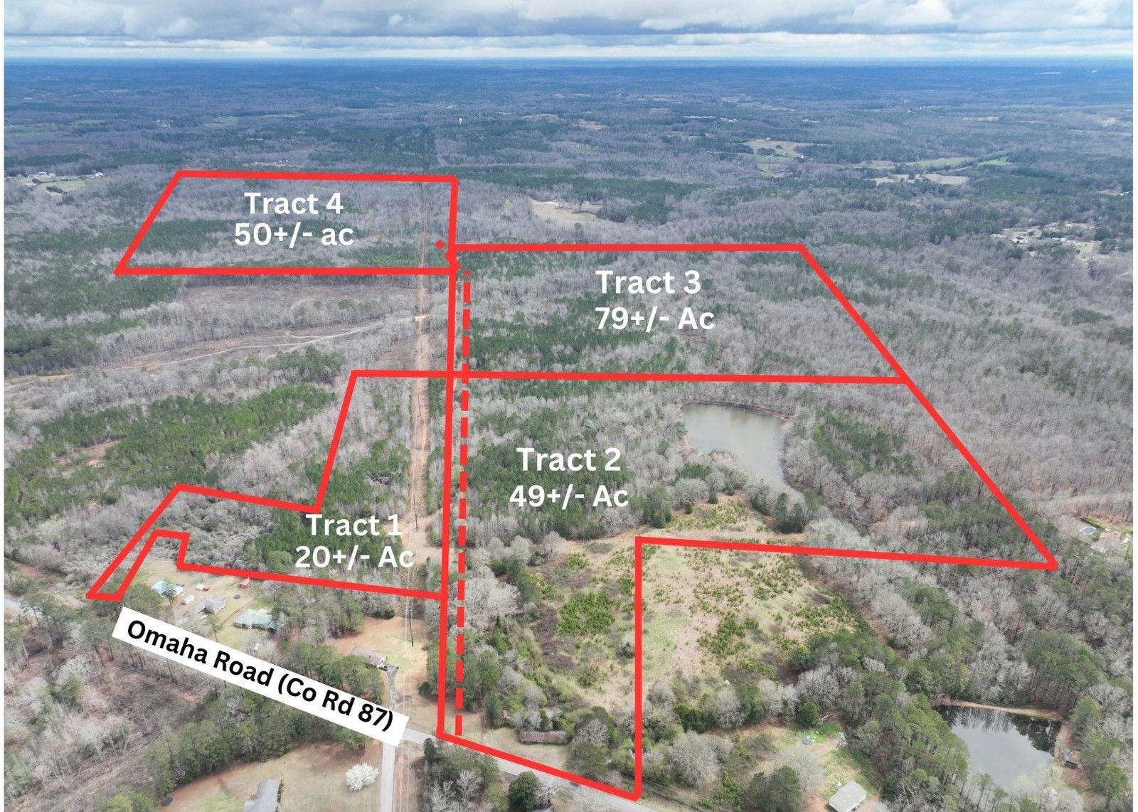 Roanoke, Randolph County, AL Undeveloped Land for sale Property ID