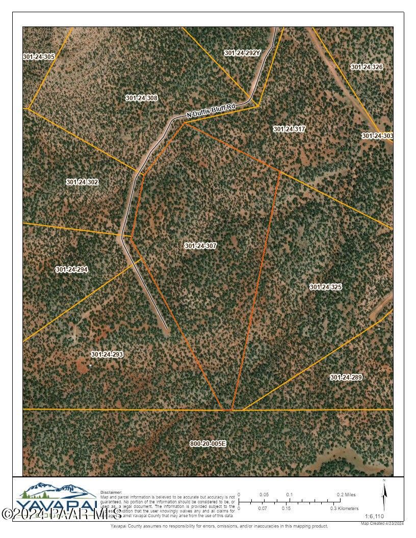 Seligman, Yavapai County, AZ Undeveloped Land for sale Property ID
