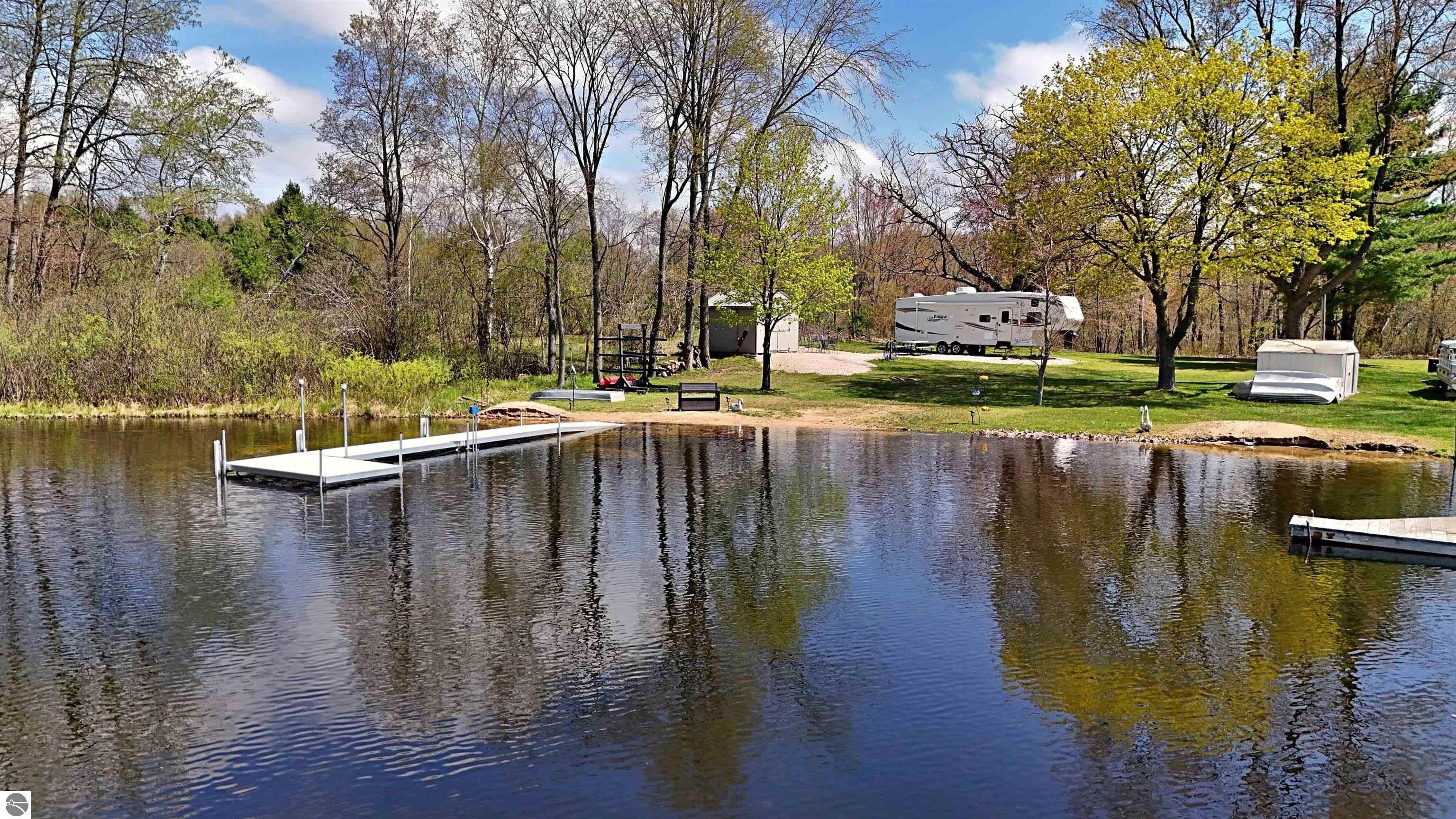 Leroy, Osceola County, MI Undeveloped Land, Lakefront Property