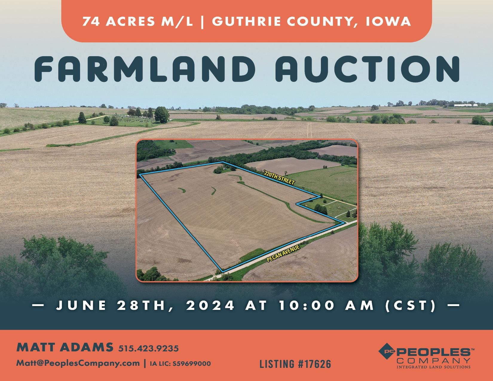 2464 220th Street, Guthrie Center, IA 50115 MLS 696173 LandWatch