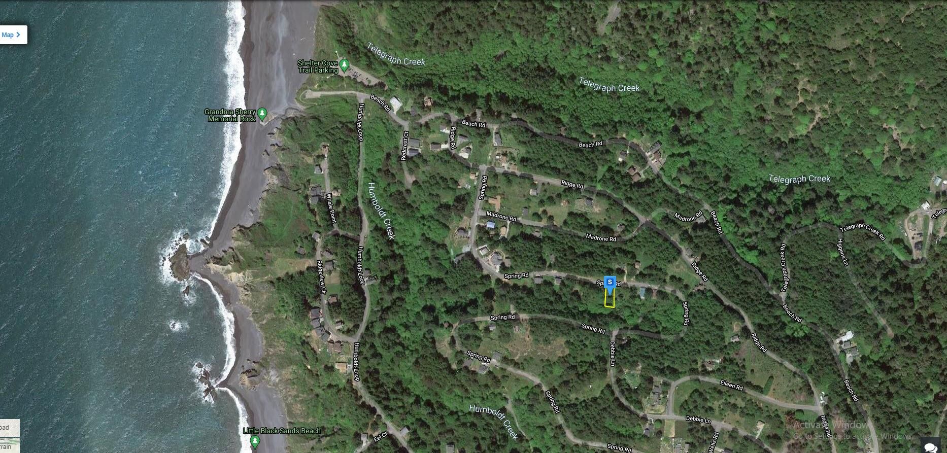 894 Spring Rd, Shelter Cove, Whitethorn, CA 95589, Shelter Cove, CA