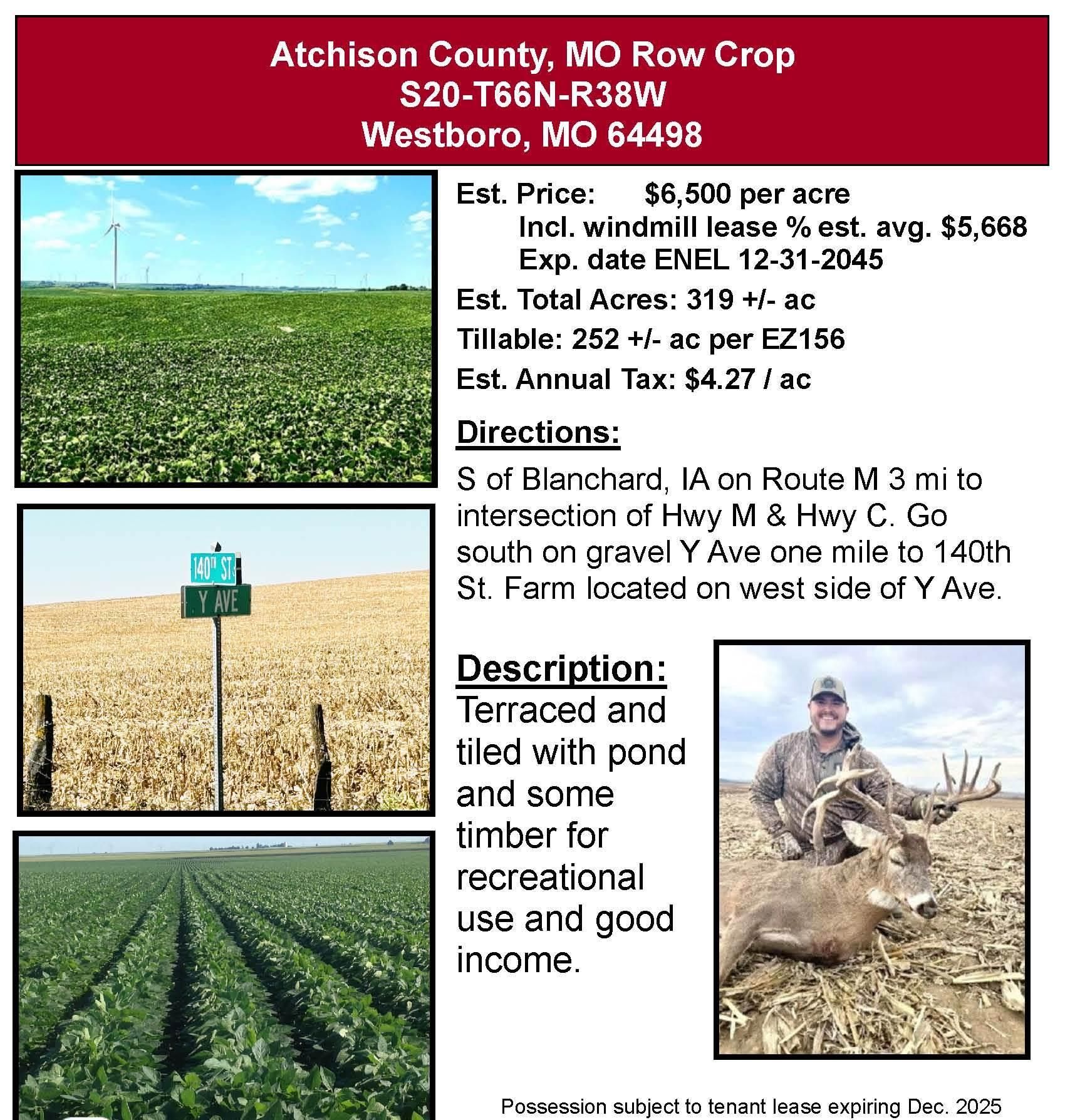 319 acres in Westboro, MO, 64498 MLS 549A LandWatch