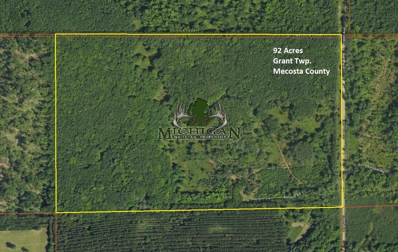 13250 Balsam Road, Hersey, MI 49639 MLS Balsam Road 92 Acres LandWatch