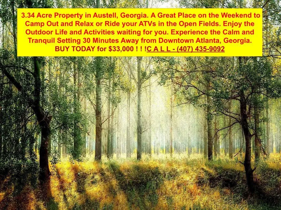 Cobb County, GA Owner Financing Land for Sale 4 Listings LandWatch