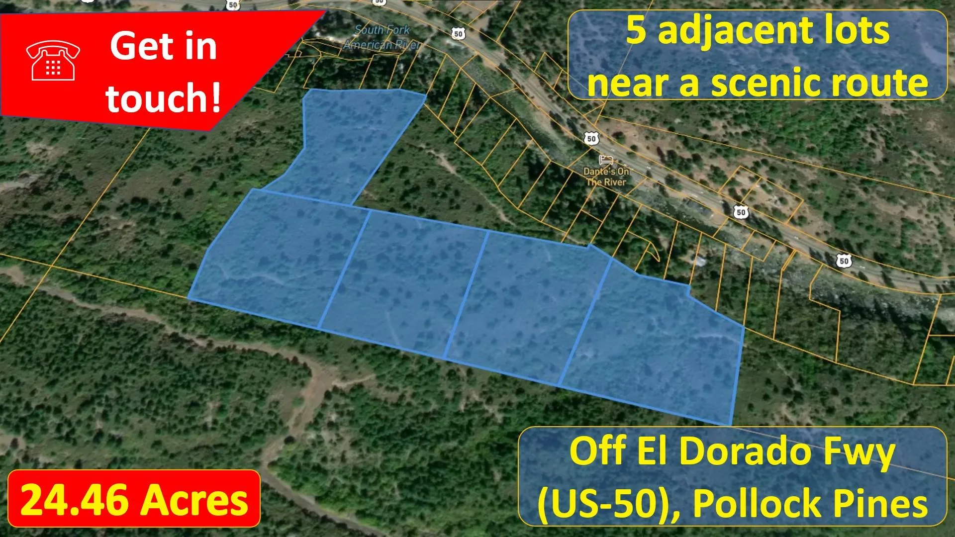 California Owner Financing Land for Sale between 11 and 50 Acres 98
